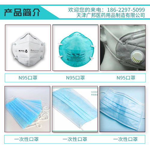 一次性防護口罩 天津廣邦醫(yī)藥 一次性防護口罩價錢